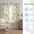 thumbnail image 5 of Watercolor Flowers Sheer Curtains 72 Inch Length 2 Panels Set, Spring Rustic Garden Wildflower Voile Window Treatment Rod Pocket Curtains Sheers Drapes for Bedroom/Living Room/Kitchen 52"x72"x2, 5 of 8