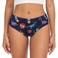 thumbnail image 1 of Balery Space Dinosaur Ropa Interior de Algodón para Mujer con Dibujo – Braguitas Cómodas y Elásticas, Estilo Clásico-XX-Large, 1 of 6