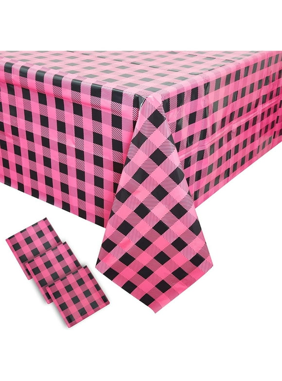 Rectangular Plastic Tablecloths in Plastic Tablecloths