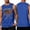 Blue, variant on LNZGNM Men's American Flag Tank Tops Big and Tall Sleeveless Patriotic Shirt Muscle Graphic Tank Tops Casual Gym Tee Shirts,Red L