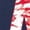 NAVY, variant on Instant Message - Tie Dye USA Short Sleeve Graphic T-Shirt