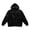 Black, variant on Xijirk Women's Rhinestone Studded Pullover Hoodie Long Sleeve Drawstring Hood Kangaroo Pocket Ribbed Hem Relaxed Fit Sweatshirt for Party Street Night Outfits,Black,L