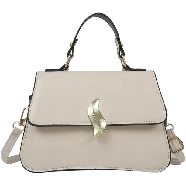 LHSHID Women Hobo Bag Vegan Leather Handbag Tote Bag Square Trendy Chic Shoulder Bag