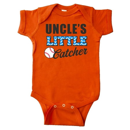 

Inktastic Baseball Uncles Little Catcher Gift Baby Boy Bodysuit