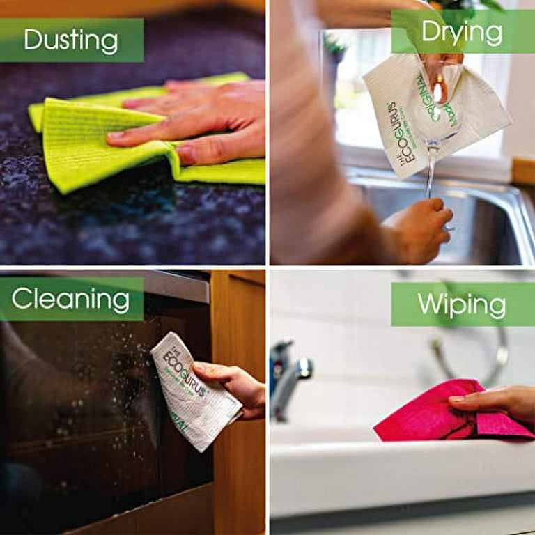 DII Swedish Dishcloths for Kitchen & Cleaning  