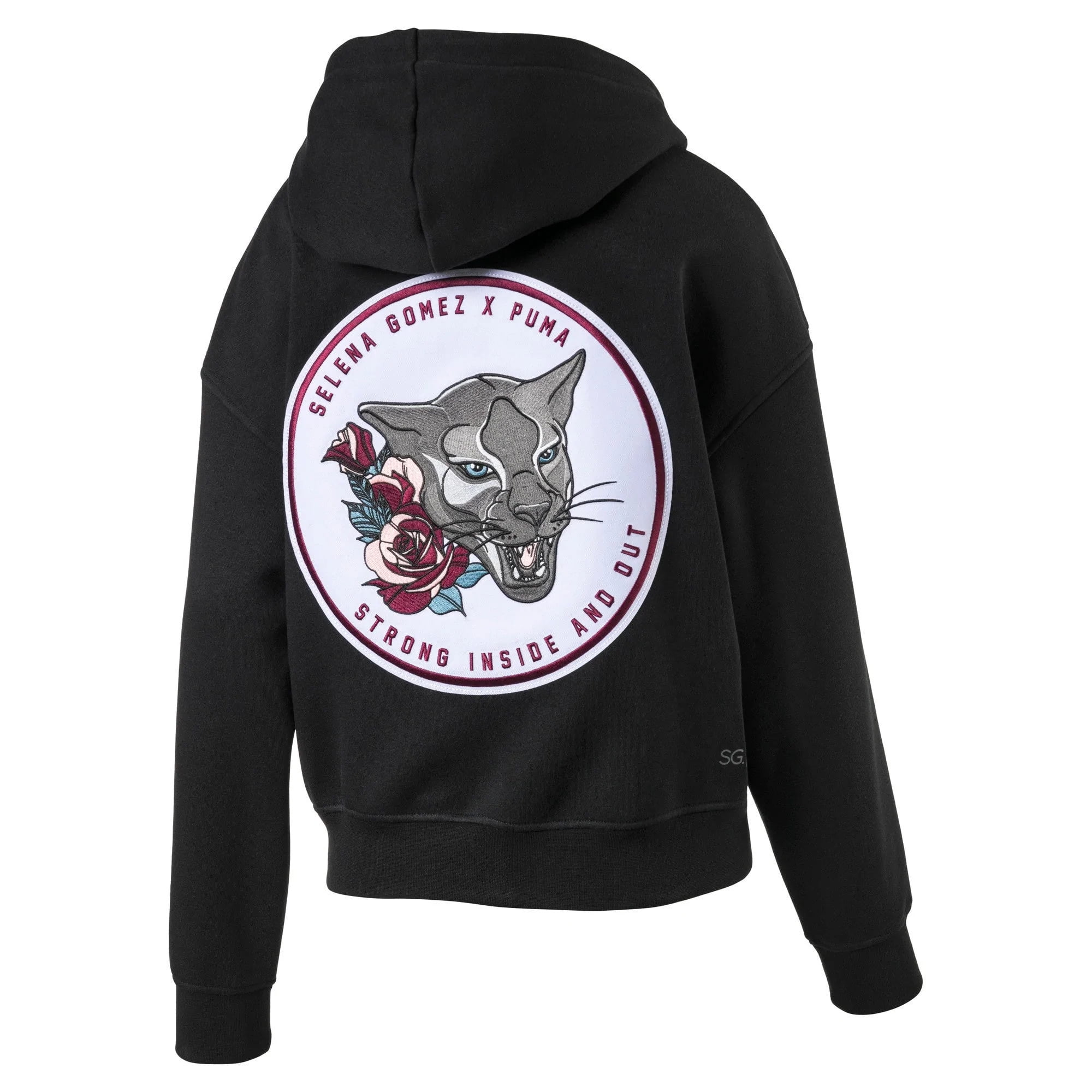 PUMA x Selena Gomez Women's Full Zip Hoodie Sweater, -Light