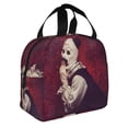 thumbnail image 2 of Terrifier Lunchbag Insulated Food Bag Thermal Lunch Tote Portable Compact Meal Prep Bag With Front Pocket, 2 of 9