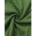 thumbnail image 5 of Women's Maternity Tops Crewneck Short Sleeve Shirts Casual Loose Tunic Tops Split Hem Ribbed Summer Blouses Pregnancy Clothes, 5 of 5