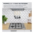 thumbnail image 4 of Parrilla a gas 4 quemadores Gutstark Home Acero Inoxidable 58.5 X 50.5 X 9 Cm, 4 of 10