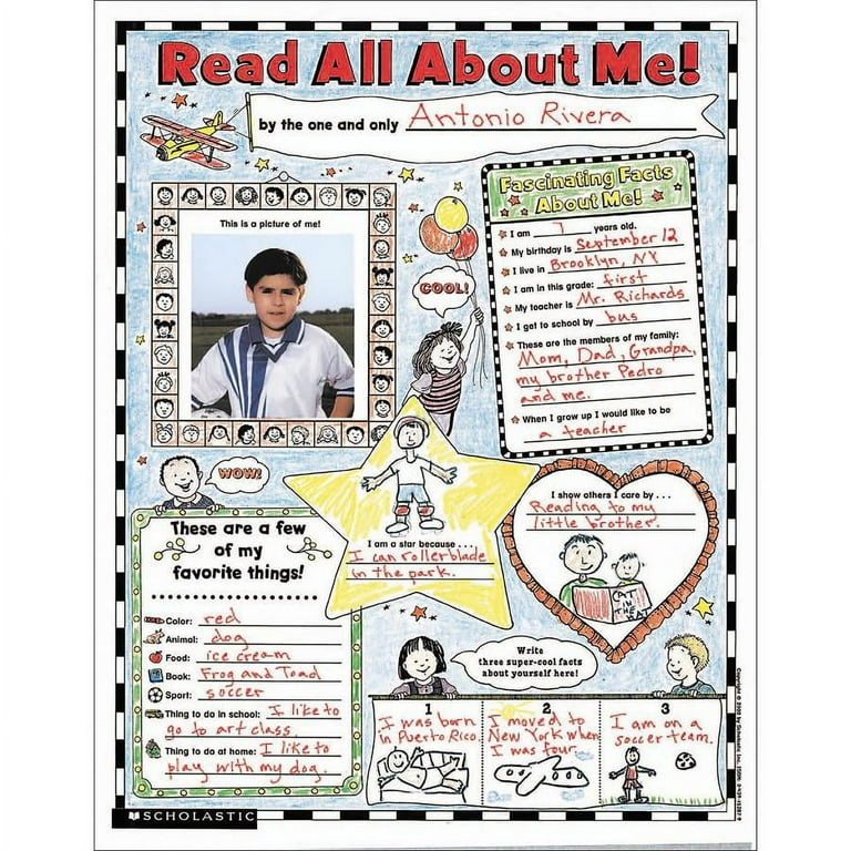 Scholastic Res. Instant Personal Poster Set - 17 Scholastic Res. Instant Personal Poster Set - 17