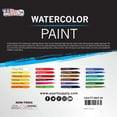thumbnail image 3 of 24 Color Set of Watercolor Paint in 12ml Tubes - Vivid Colors Kit for Artists, Students, Beginners, 3 of 4