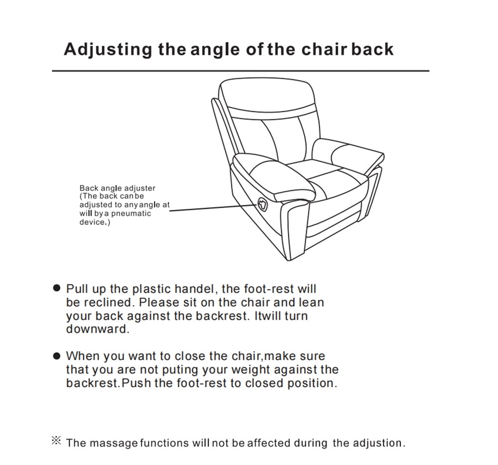 Armano Seafoam Triple Power Leather Recliner