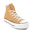 thumbnail image 2 of Converse Womens' Chuck Taylor All Star Hi Top Lift Platform Sneakers, Trek Tan/White/Black, Size 11, 2 of 5