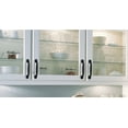 thumbnail image 2 of 10 manijas de puerta de armario de cocina, cajón de armario, muebles de dormitorio, distancia central de tracción de 128 MM, aluminio, con tornillos TUNC Sencillez, 2 of 3