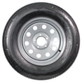 thumbnail image 2 of eCustomrim Radial Trailer Tire On Rim ST205/75R15 D Load Range 5-5 Silver Modular Wheel - 6 Year Warranty w/Free Roadside, 2 of 4