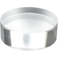 thumbnail image 1 of CiaoHER 2in Thickness 5in Diameter Acrylic Disc Display Block Clear Polished Round Pedestal Stand Riser 5" x 2", 1 Pack, 1 of 5