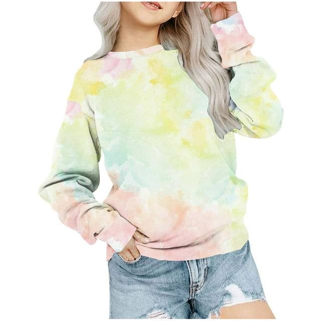 Yuyuzo Chandails à Manches Longues pour Filles, Col Rond, Ample, Décontracté, à Blocs de Couleur, Surdimensionné, Automne