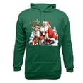 thumbnail image 4 of Wancir Mens Santa Claus Funny Sweatshirt Christmas Novelty Fashion Pullover Hoodies, 4 of 5
