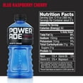 thumbnail image 6 of POWERADE Blue Raspberry Cherry, ION4 Electrolyte Enhanced Fruit Flavored Sports Drink w/ Vitamins B3, B6, and B12, Replenish Sodium, Calcium, Potassium, Magnesium, 32 fl oz, 6 of 7