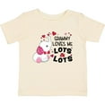thumbnail image 3 of Inktastic Grammy Loves Me Lots and Lots Cute Elephant Boys or Girls Baby T-Shirt, 3 of 5