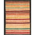 thumbnail image 1 of Ahgly Company Indoor Rectangle Abstract Fire Brick Red Abstract Area Rugs, 7' x 10', 1 of 6