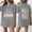 Gray, variant on Graduation Women's Tops 2026, Wonderful Fashion Sign Tops, Comfy Class of 2026 Tops, Graduation Party Favor, Indoor Outdoor Outfits for Women Gray Size: M