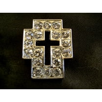 4 Conchos Rhinestone Horse Saddle Western  Cross  Crystal CO160