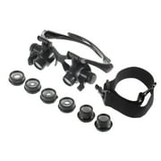 10X 15X 20X 25X LED Glasses Jeweler Magnifier Watch Repair Magnifying Loupe