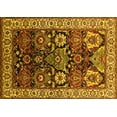 thumbnail image 1 of Ahgly Company Indoor Rectangle Oriental Yellow Industrial Area Rugs, 7' x 9', 1 of 4
