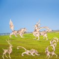 thumbnail image 2 of Rompecabezas de madera 3D Modelo animal - Kits de modelos de madera coleccionables para adultos Regalo de exhibición de escritorio para niños/niñas (5 piezas) (Modelo animal), 2 of 5