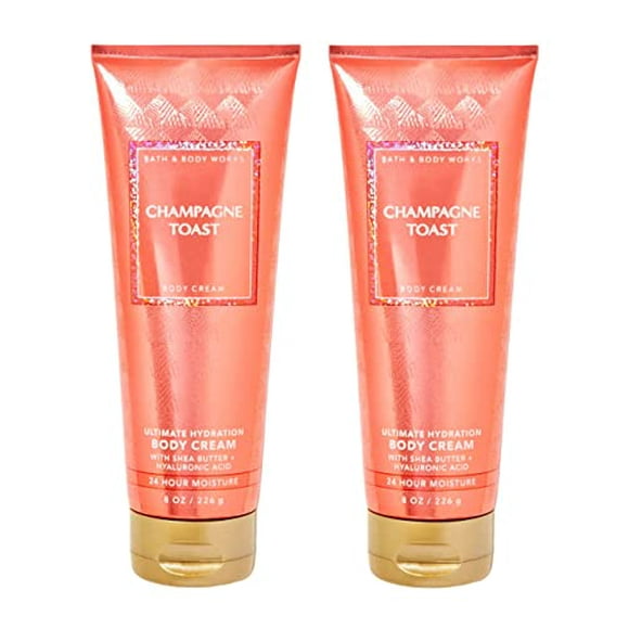 2 Pack Crème pour le Corps Ultra Shea Champagne Toast 8 Oz.