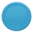 thumbnail image 3 of Pyrex 7402-PC Bright Blue Pantone Food Storage Replacement Lid (This Lid Fits the Pyrex 7402 6-Cup SCULPTED MIXING BOWL and 7203 7-Cup Glass Bowl) (2-Pack), 3 of 3