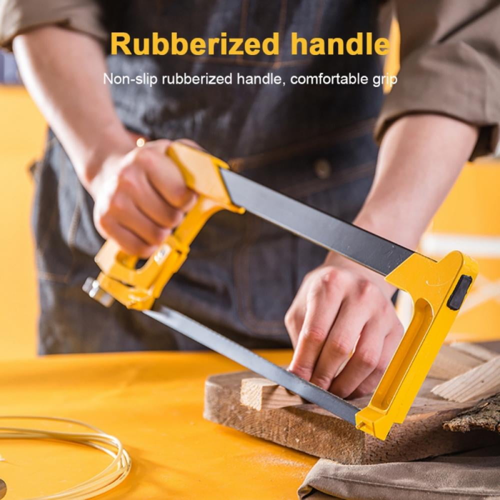 12" High tension hacksaw Hand Saw Aluminum Alloy Square Pipe Saw Frame