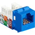 thumbnail image 4 of Black Box GigaTrue2 CAT6 Jack - Modular insert - CAT 6 - RJ-45 - blue (pack of 25), 4 of 9