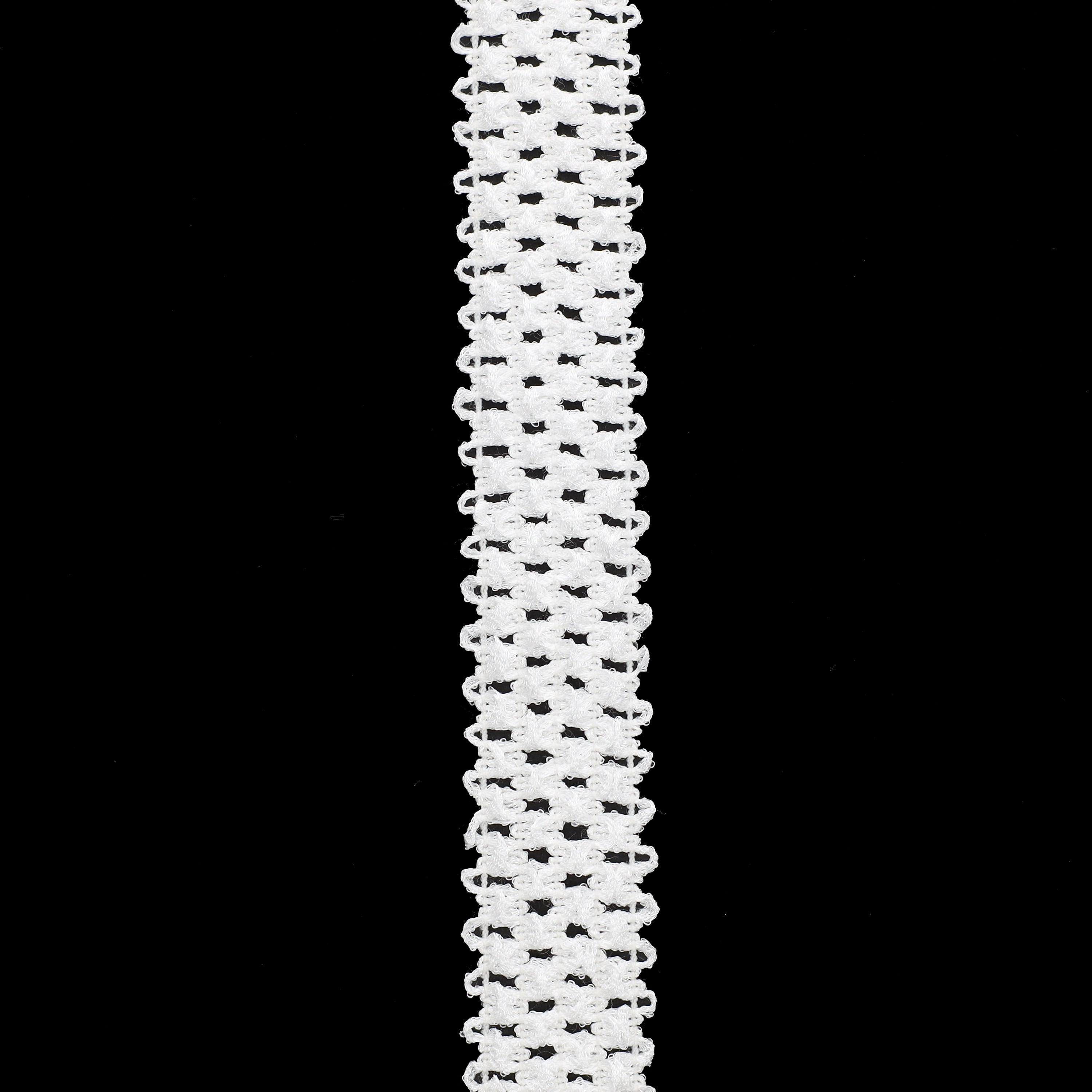 (2 pack) Simplicity Trim, White 1 1/2 inch Stretch Knit Headband trim great for apparel, costumes, home decorating, and crafts, 3 Yards, 1 Each