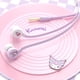 thumbnail image 3 of Sanrio Cinnamoroll-auriculares con cable para colgar en la oreja, auriculares de música Kuromi, Pochacco, juegos Kawaii, auriculares deportivos, regalos My Melody Girl, 3 of 6