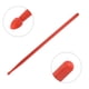 thumbnail image 4 of 2 pares de baquetas de nylon 7A con mango de plástico antideslizante para adultos, batería electrónica, musical, rojo, 16", 4 of 7