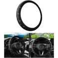 thumbnail image 1 of YISITIAN Bling Elastic Stretch Car Steering Wheel Cover,14.5-15 Inch Crystal Rhinestone Vehicle Steer Wheel Protector,Anti-Slip Diamond Auto Interior Accessories,Universal for Most Cars CJ919-50123, 1 of 6
