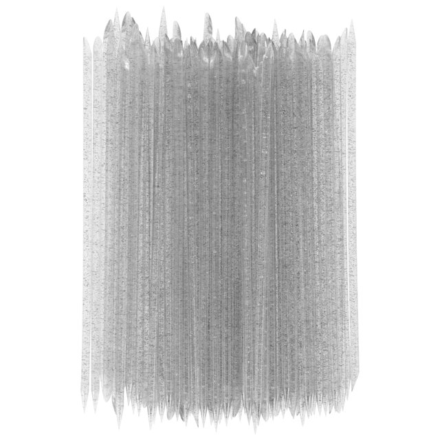 MasteelfCA 100Pcs Professional Plastic Cuticle Pusher Nail Art Cuticle Trimmer Nail Art Care Tool
