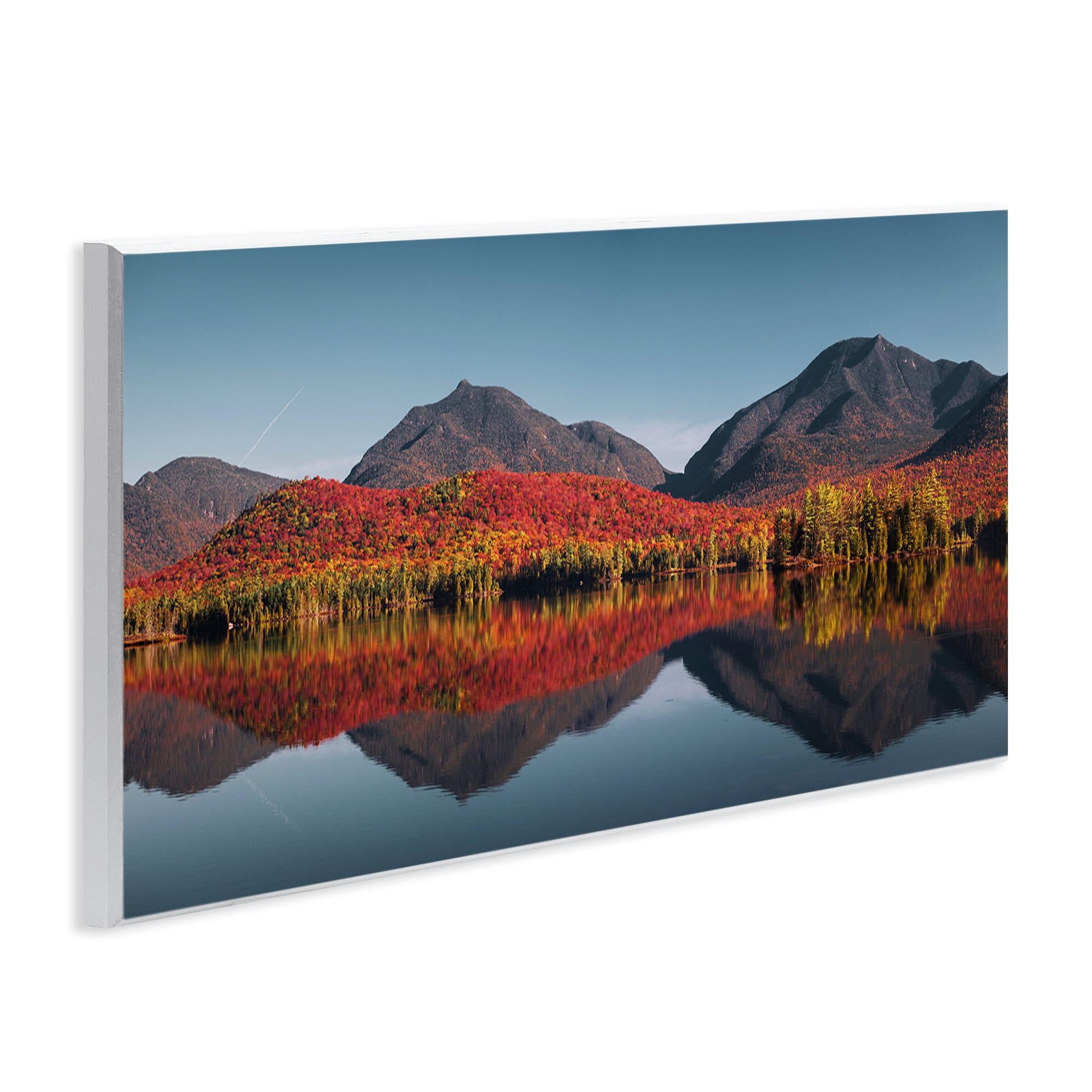 Stupell Industries Autumn Panorama Reflections Wall Plaque Art, design by Jonathan Zaharek