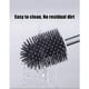 thumbnail image 2 of Wall-mounted Toilet Brush Set Toilet Cleaner Silicone Bristle Bathroom Accessories, 2 of 2