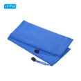 thumbnail image 3 of Unique Bargains Waterproof Zipper File Bags, A6 Document Holders for Office, Blue 3 Pack, 3 of 6