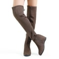 thumbnail image 5 of Dream Pairs Women's over-the-knee wedge heel boots, 5 of 5