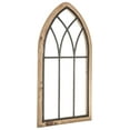 Rustic Cathedral Arch Wood Wall Decor – Decorative Farmhouse Faux