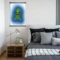 thumbnail image 6 of Oogie Boogie Poster Hanger Plastic Shaft Hanging Poster Wall Art Prints Canvas Decoration Artwork Gifts For Home Living Room Bedroom 20"X30", 6 of 7