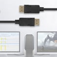 thumbnail image 4 of DisplayPort Male to DisplayPort Male Adapter Cable DisplayPort Connecting Line for Laptop Desktop Projector, 4 of 5