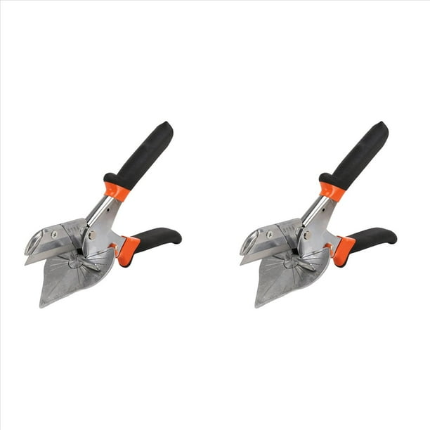 2X Multifuncional Tijeras de Corte de Inglete de Ángulo Cortador de Tubo de Manganeso Cizallas de Ángulo Corte de Inglete de Conducto de Corte de Alambre Automático