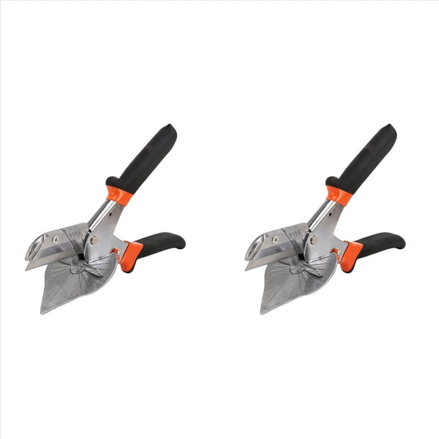 2X Multifuncional Tijeras de Corte de Inglete de Ángulo Cortador de Tubo de Manganeso Cizallas de Ángulo Corte de Inglete de Conducto de Corte de Alambre Automático