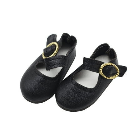 

SunHLX 1 Pair Doll Shoes Adjustable Buckle Cute Wearable Exquisite Accessory Doll Dress Up Stylish 15cm Cotton Stuffed Idol Mini Shoes Boots Birthday Gift