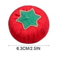 thumbnail image 3 of Aufmer Vivid Tomato Shaped Cloth Sandbag Proper Weight Design Easy Grasp Structure For Outdoor Leisure Interactive Physical Training Game Use, 3 of 9